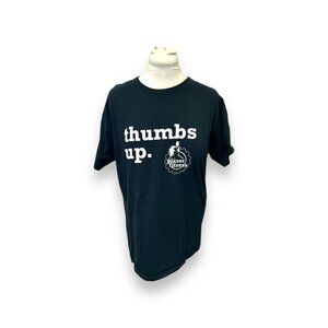 Fruit of the Loom Mens HD Cotton Short Sleeve Planet Fitness Graphic Tee Black L